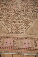 RESERVED 7x10 Vintage Distressed Overdyed Bibikabad Carpet
