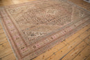 RESERVED 7x10 Vintage Distressed Overdyed Bibikabad Carpet