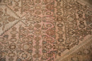 RESERVED 7x10 Vintage Distressed Overdyed Bibikabad Carpet