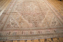RESERVED 7x10 Vintage Distressed Overdyed Bibikabad Carpet