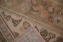 RESERVED 7x10 Vintage Distressed Overdyed Bibikabad Carpet