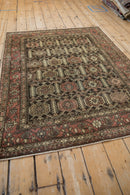 4.5x6 Vintage Distressed Hamadan Rug