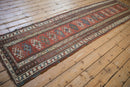 3x11 Antique Caucasian Rug Runner