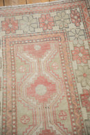 2.5x5 Vintage Distressed Oushak Rug Runner