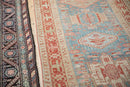 3.5x15 Vintage Distressed Karaja Rug Runner