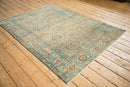 4.5x6 Vintage Distressed Malayer Rug