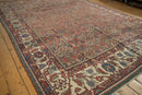 9x12.5 Vintage Distressed Mahal Carpet