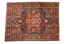 RESERVED 7.5x10.5 Vintage Heriz Carpet