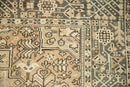 5x12.5 Vintage Distressed Karaja Rug Runner