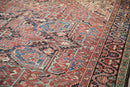 9.5x12 Vintage Heriz Carpet