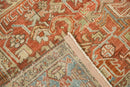 7.5x10.5 Vintage Distressed Heriz Carpet