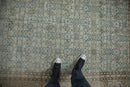 7x10 Vintage Distressed Tabriz Carpet