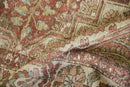 7x10 Vintage Distressed Baktiari Carpet