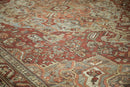 11.5x15 Vintage Distressed Baktiari Carpet