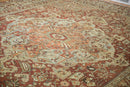 11.5x15 Vintage Distressed Baktiari Carpet
