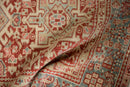 3.5x4.5 Vintage Distressed Karaja Square Rug