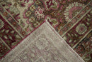 10x15.5 Antique Distressed Kerman Carpet