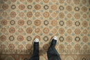 RESERVED 8.5x12.5 Vintage Distressed Qom Carpet