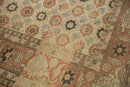 RESERVED 8.5x12.5 Vintage Distressed Qom Carpet