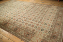 RESERVED 8.5x12.5 Vintage Distressed Qom Carpet