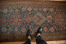 3.5x15.5 Vintage Distressed Malayer Rug Runner