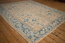 7x8.5 Vintage Distressed Mehrivan Carpet