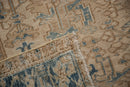 7x8.5 Vintage Distressed Mehrivan Carpet