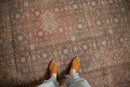 7x10.5 Vintage Distressed Tabriz Carpet