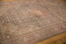 7x10.5 Vintage Distressed Tabriz Carpet