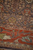 10.5x13.5 Vintage Distressed Mahal Carpet