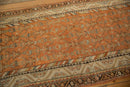 3x13.5 Vintage Distressed Malayer Rug Runner