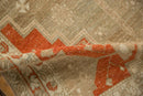 3.5x14.5 Vintage Distressed Malayer Rug Runner