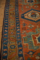 3.5x11.5 Antique Heriz Rug Runner