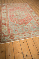 4x6.5 Vintage Distressed Malayer Rug