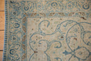 2.5x4 Vintage Distressed Tabriz Rug