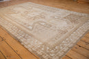 6x10.5 Vintage Distressed Kars Carpet