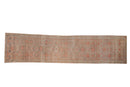 3x13 Vintage Distressed Hamadan Rug Runner