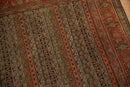 3.5x5 Antique Senneh Rug