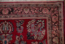 3.5x5 Vintage Fine Sarouk Rug
