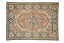 4.5x6 Vintage Distressed Tabriz Rug