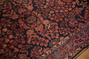 4x6.5 Antique Mohajeran Sarouk Rug