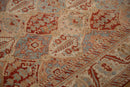 7x10 Vintage Distressed Bakhtiari Carpet