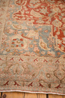 6.5x10.5 Vintage Distressed Tabriz Carpet