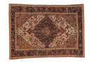 4.5x6.5 Vintage Distressed Malayer Rug