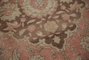 7x10 Vintage Distressed Oushak Carpet