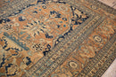 4.5x6 Antique Fine Tabriz Rug
