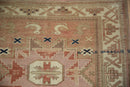 3.5x6.5 Vintage Distressed Anatolian Rug