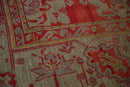 13.5x15 Antique Oushak Square Carpet