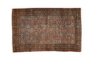4x6.5 Vintage Distressed Malayer Rug