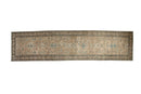 3.5x14.5 Vintage Distressed Heriz Rug Runner